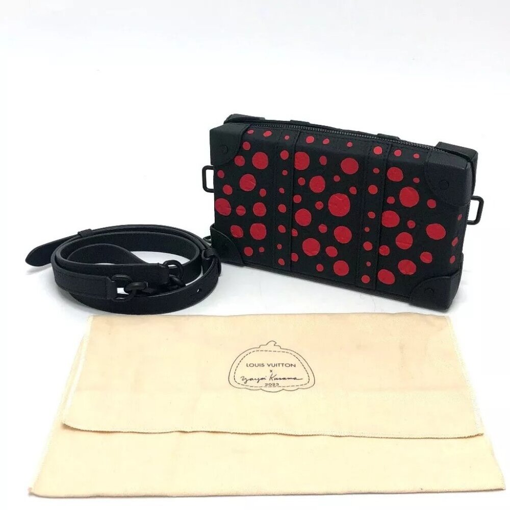 LOUIS VUITTON M81905 Monogram dots Soft Trunk wallet LV × YK Shoulder Bag - Picture 1 of 12